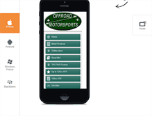 Tablet Screenshot of offroadmotorsports.ca